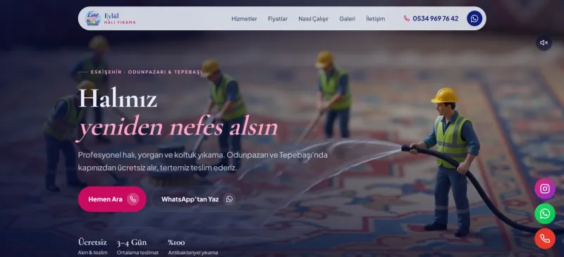 Halı Yıkama - Temizlik - Eskişehir Eylül Halı Yıkama