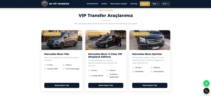 Vip Transfer - RH VIP Transfer görsel 2
